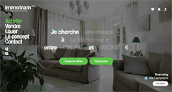 Desktop Screenshot of immotram.fr